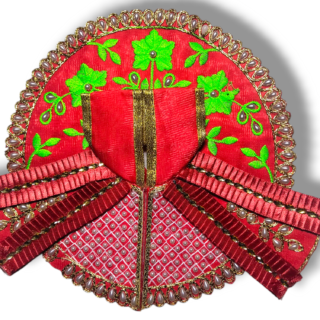Laddu Gopal Patka Poshak Red