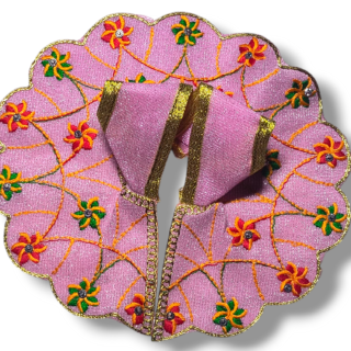 Summer Special Light Weight Embroidery Poshak-jimmy choo Pink