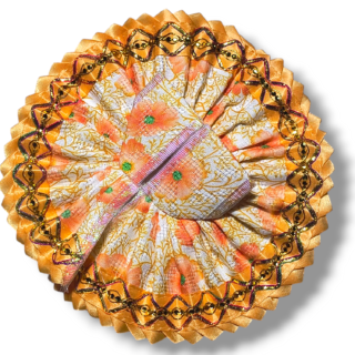 Summer Special Soft Cotton Poshak Orange